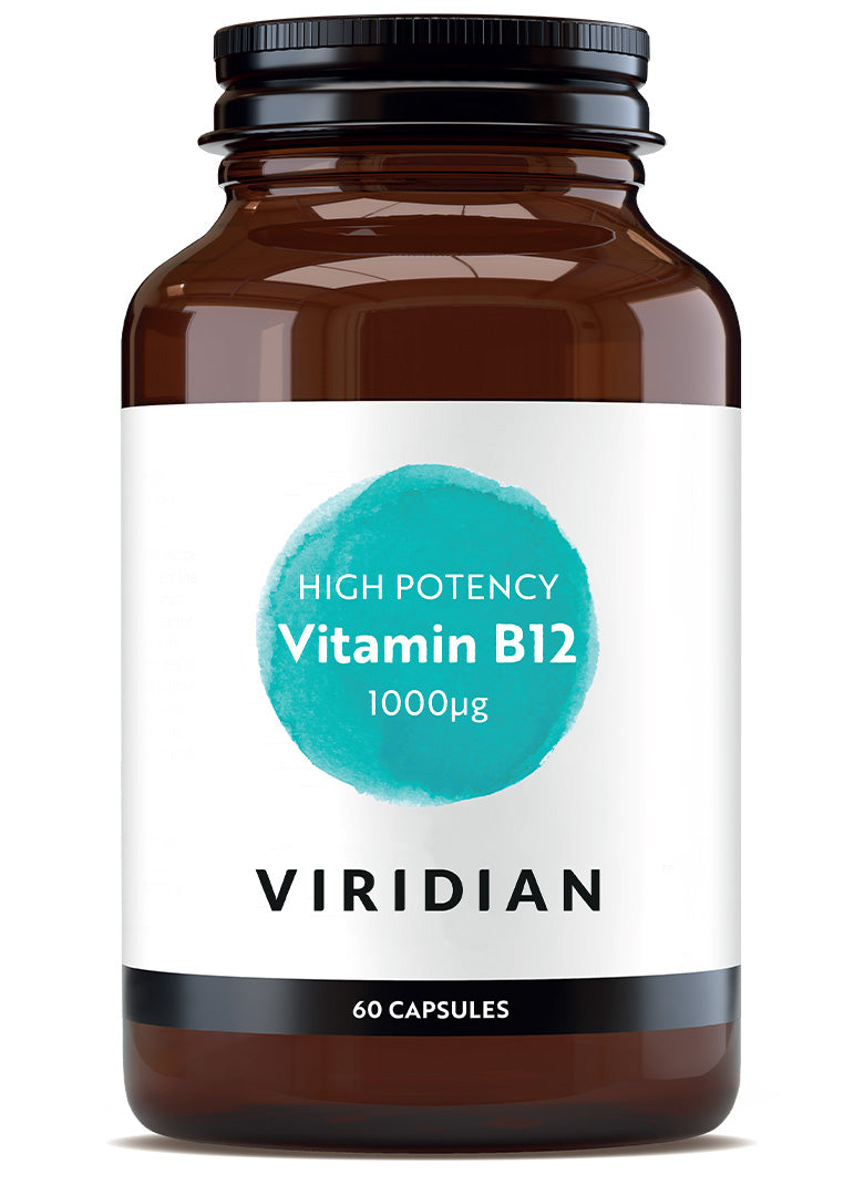 Viridian Vitamin B12 1000ug 60 Capsules