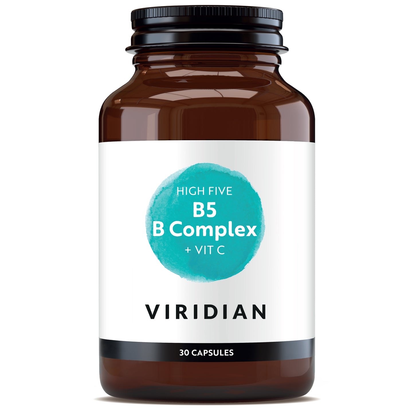 Viridian High Five B-Complex with Vit C Capsules 30 caps