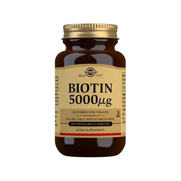 Solgar Biotin 5000 100 Capsules