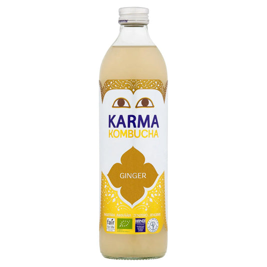 Karma Organic Kombucha – Raw Ginger (500ml)