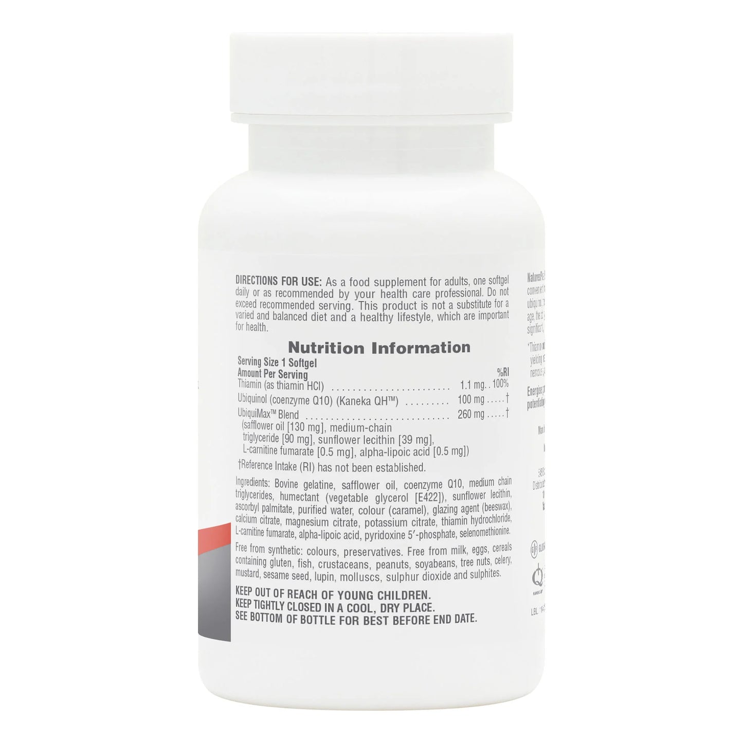 Nature's Plus Beyond CoQ10® 100 mg 30 Softgels