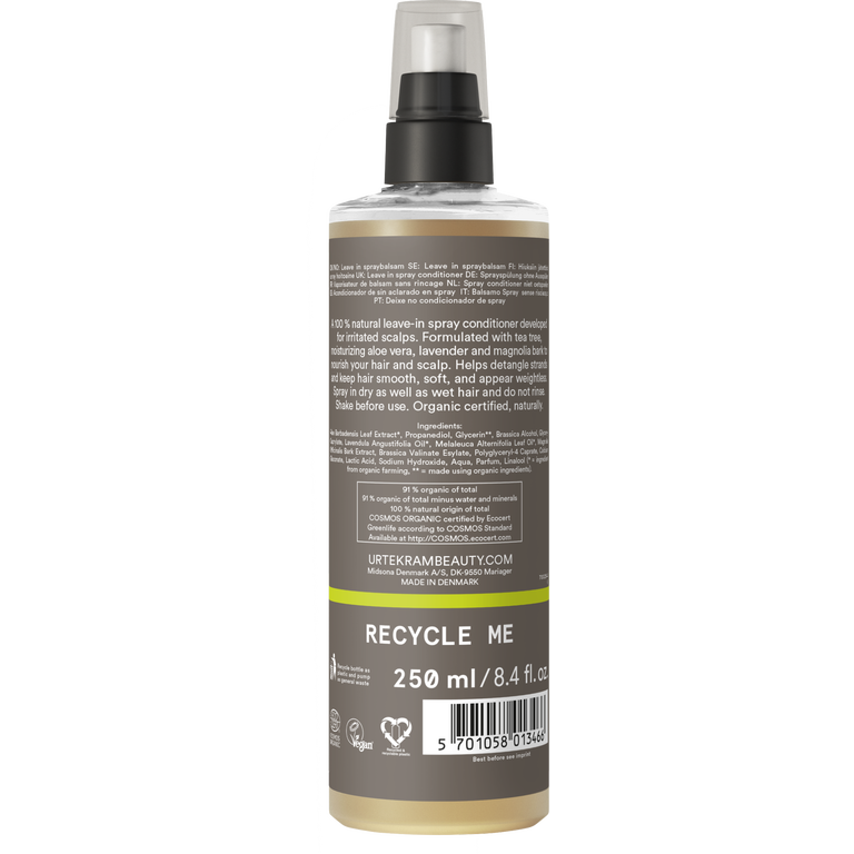 Urtekram Tea Tree Spray Conditioner - Irritated Scalp 250ml