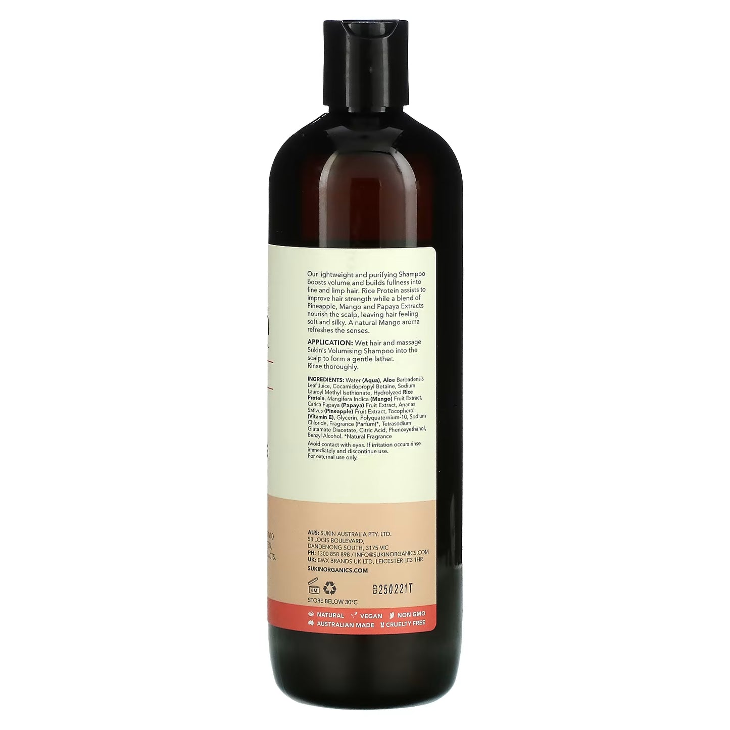Sukin Volumising Shampoo