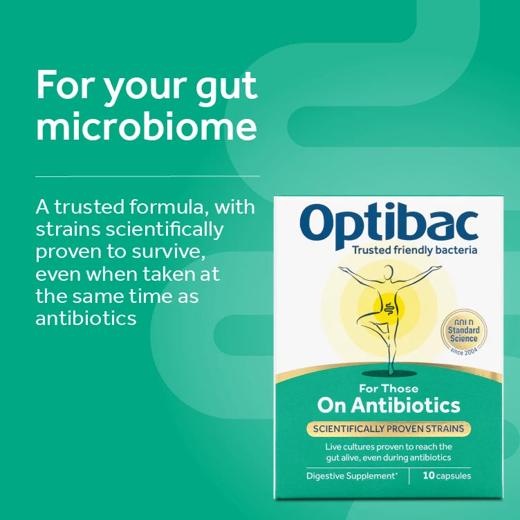 OptiBac For Those On Antibiotics 10Capsules