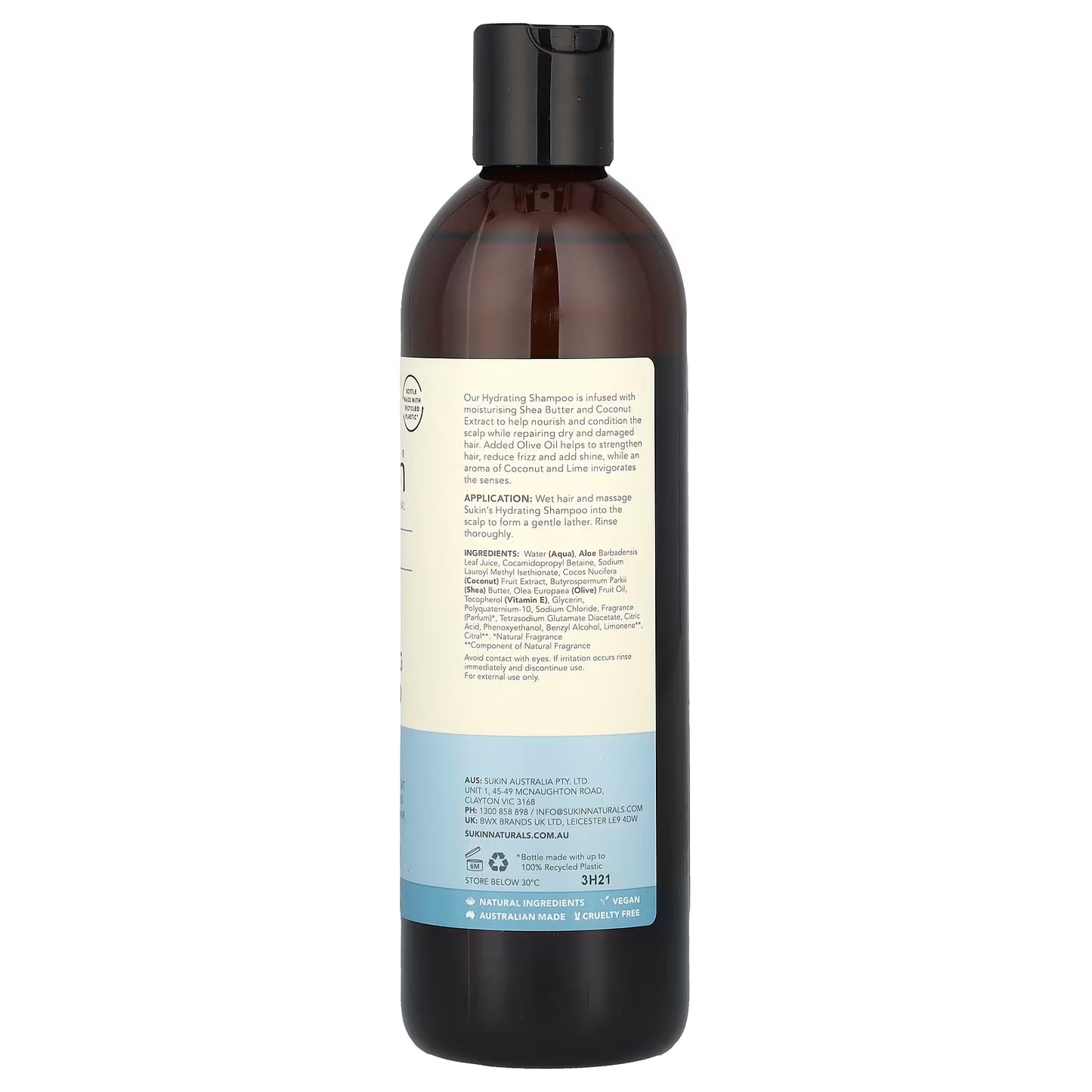 Sukin Hydrating Shampoo 500ml