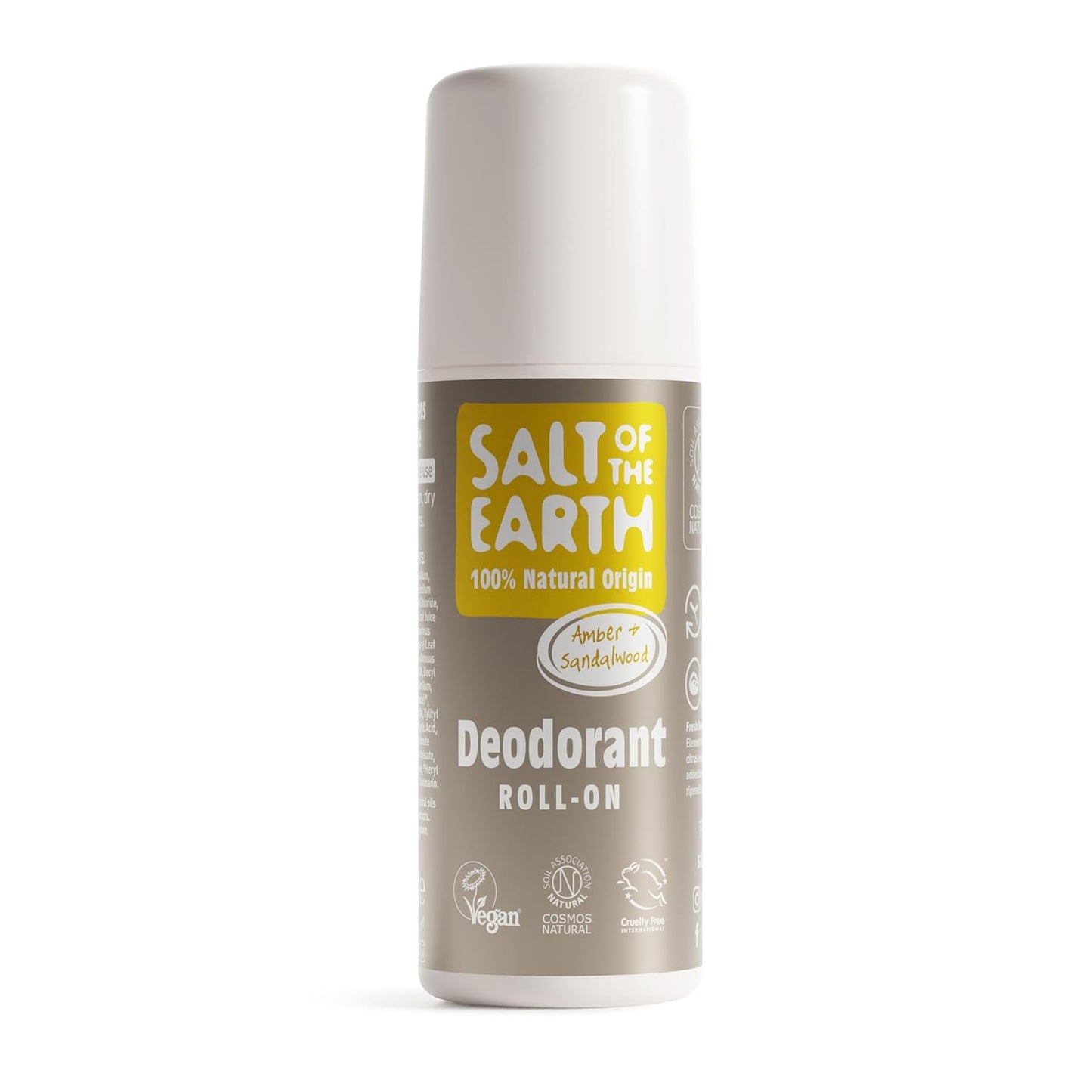 Salt Of The Earth Amber & Sandalwood Deodorant Roll On