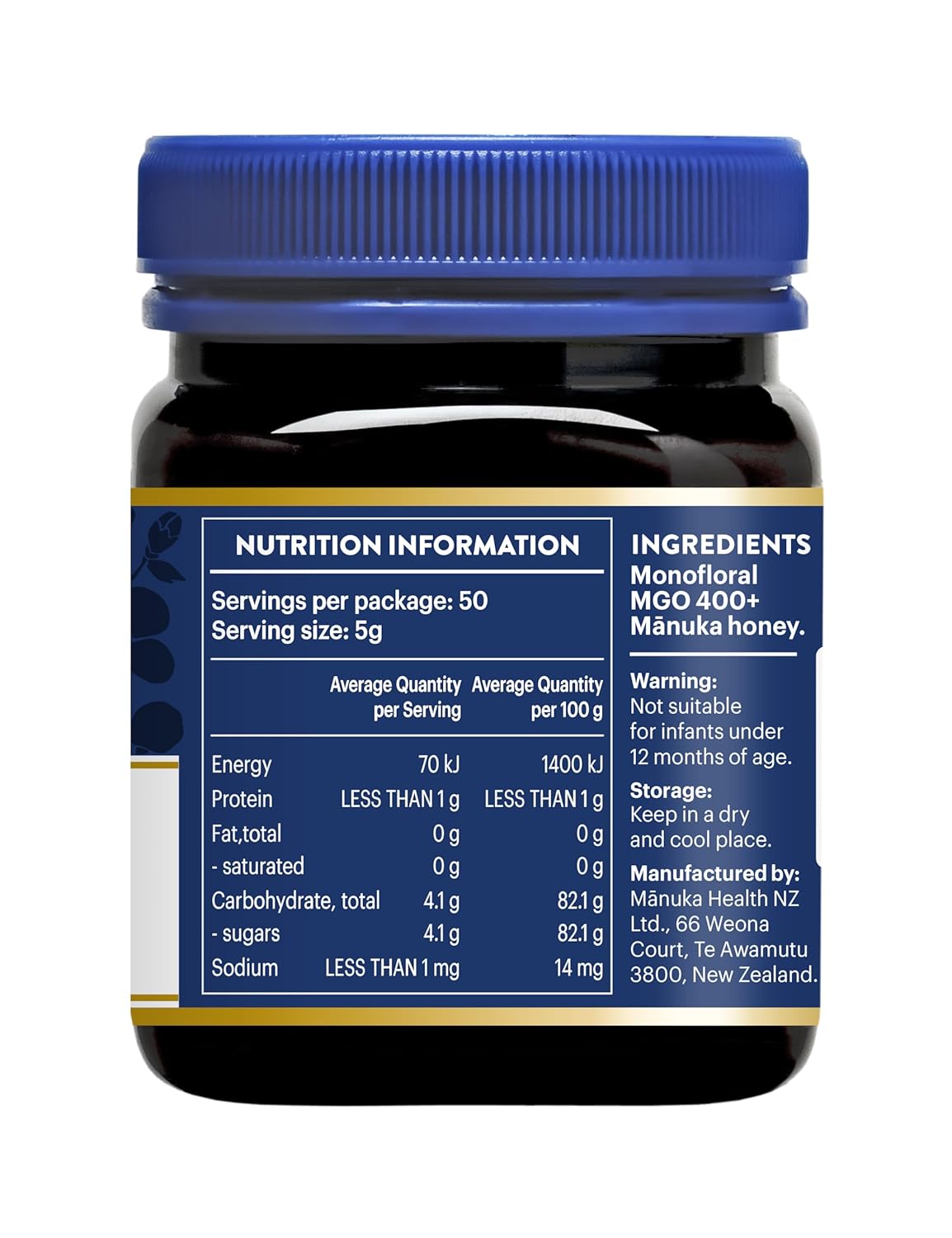 Manuka Honey MGO 400  250g