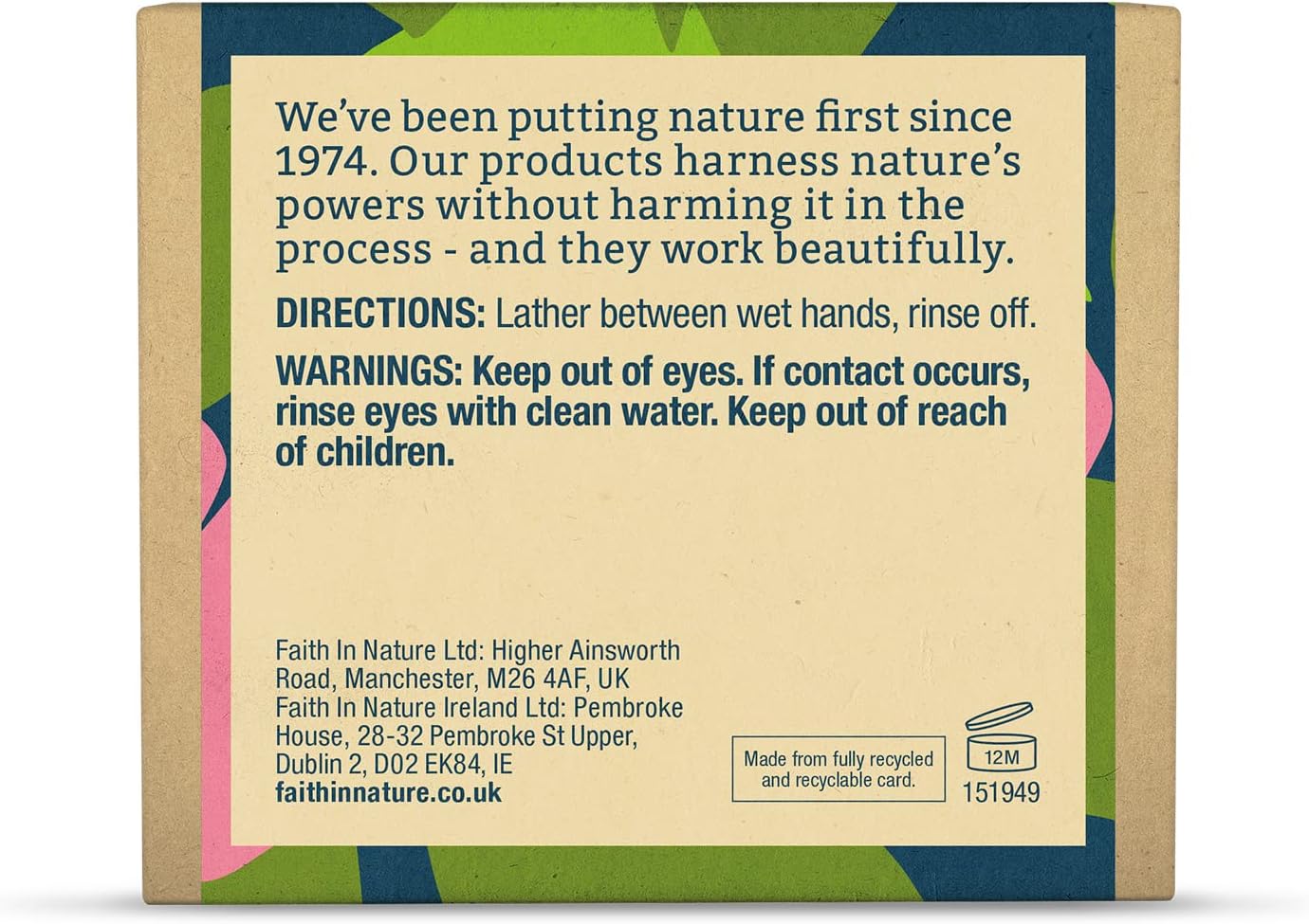 Faith In Nature Wild Rose Soap