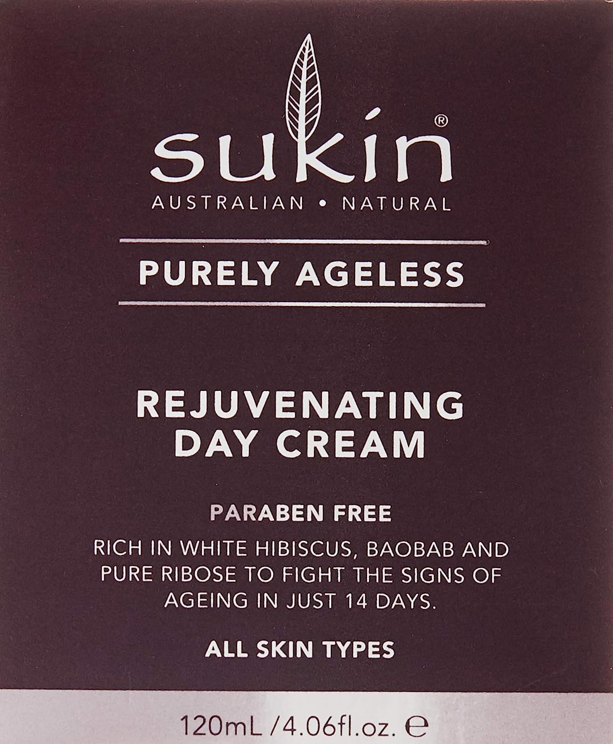 Sukin Purely Ageless Day Cream 120ml