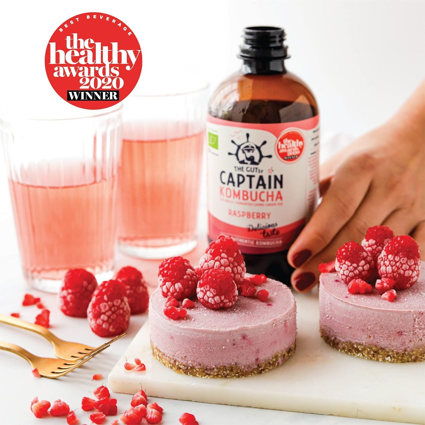 Captain Kombucha Raspberry