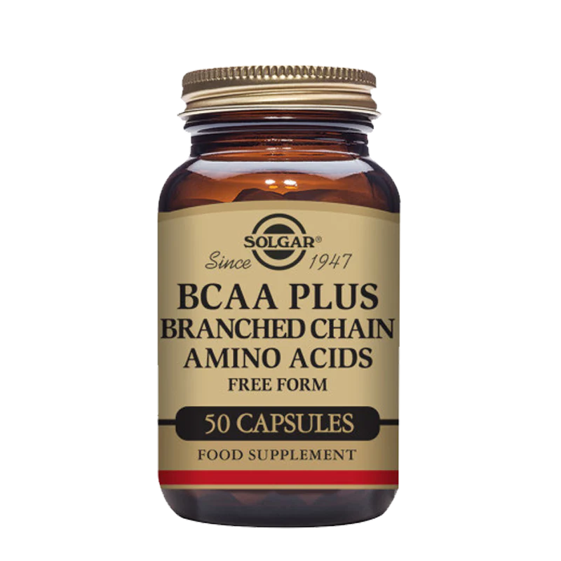Solgar BCAA Plus 50 Capsules