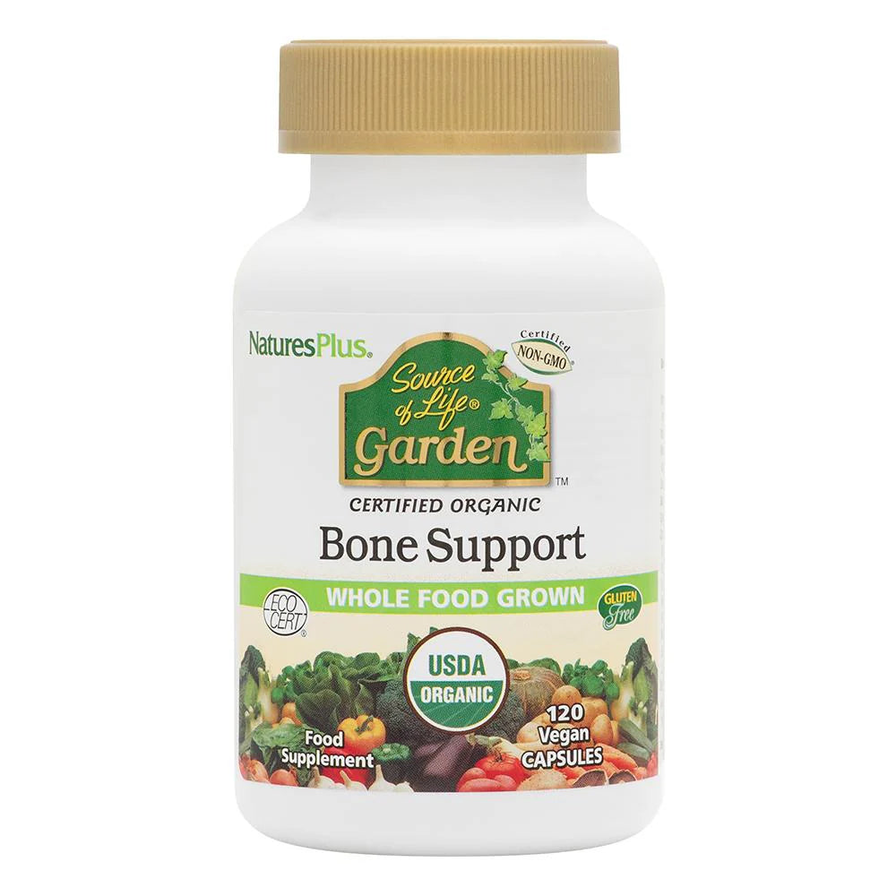 Nature's Plus Source of life GARDEN ORGANIC BONE SUPPORT VCAP 120