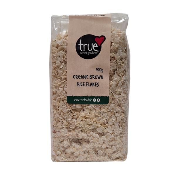 True Organic Brown Rice Flakes 500gm