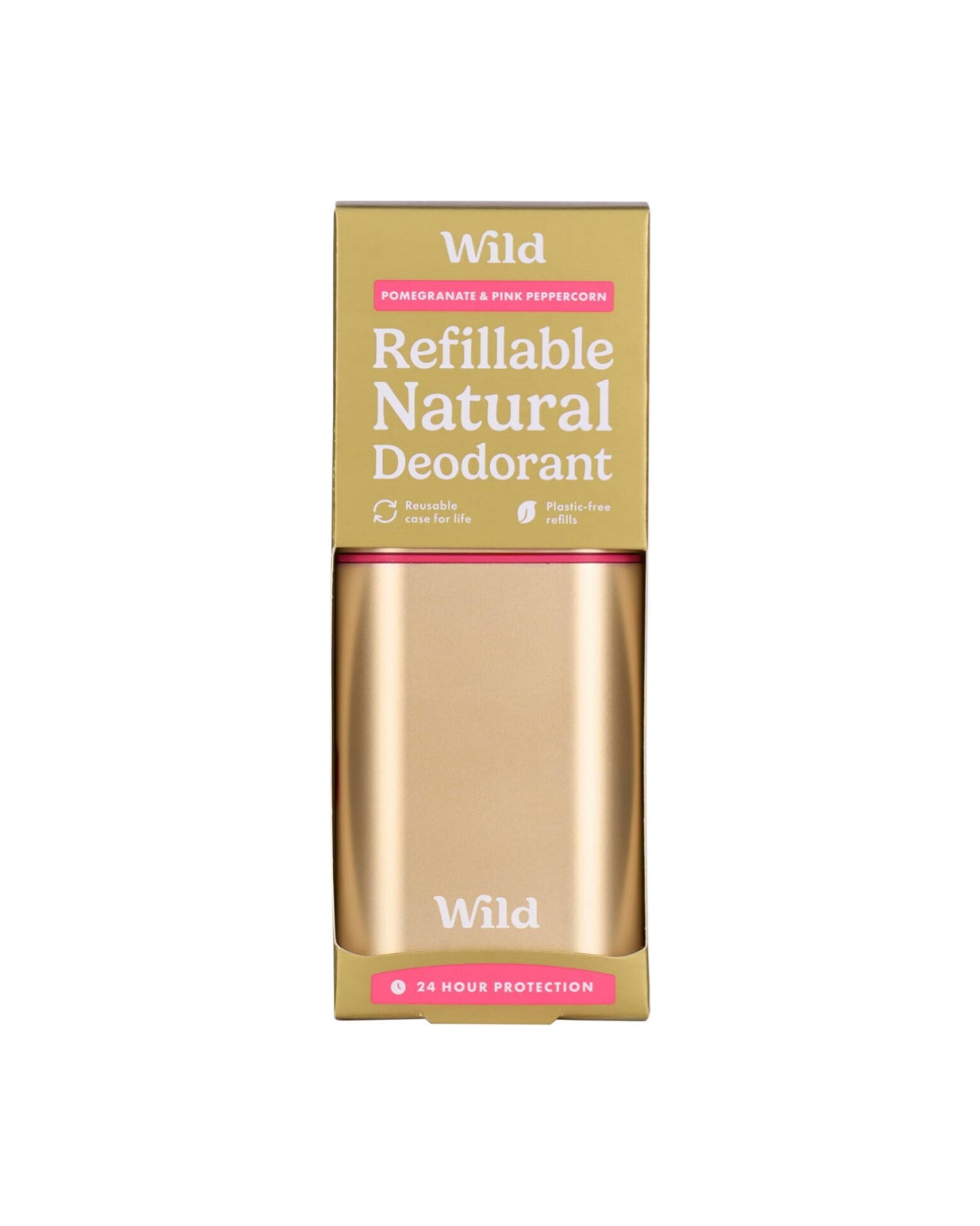 Wild Refillable Deodorant Pomegranate & Peppercorn