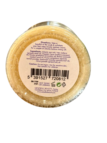 Mindful Beauty Foot Salt Scrub