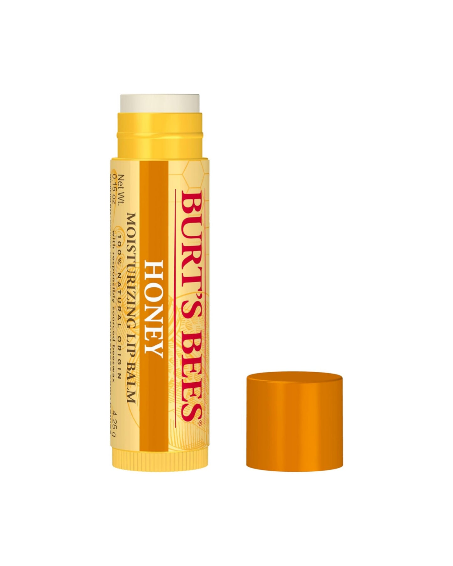 Burt Bee’s Honey Lip Balm Tube (4.25 g)