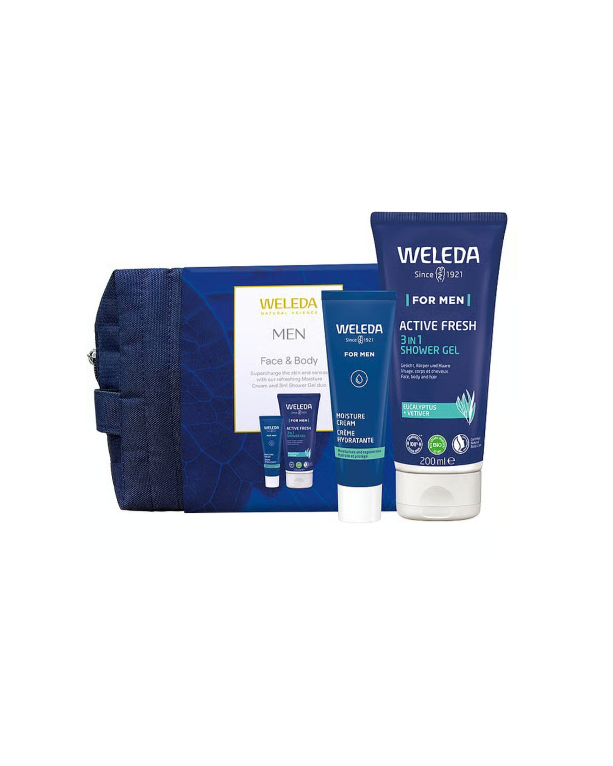Weleda Mens Face & Body Gift Set