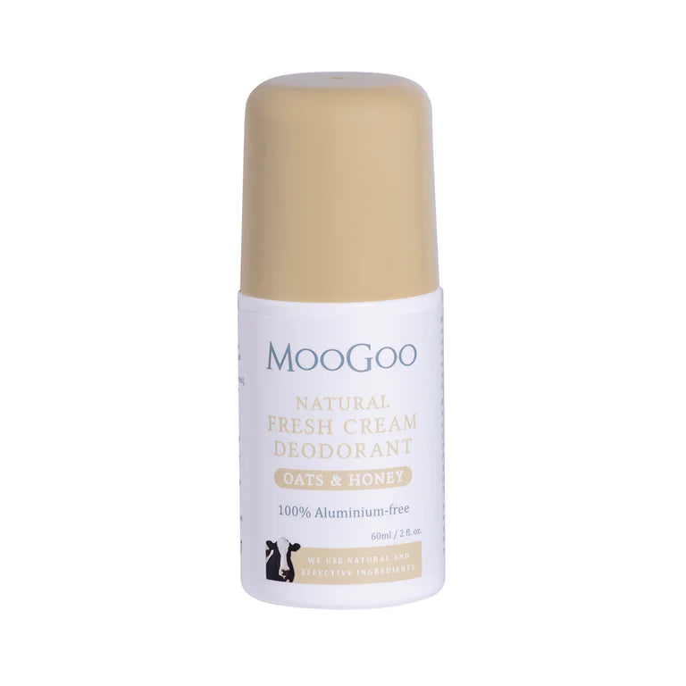 MooGoo Fresh Cream Deodorant Oats & Honey 60ml