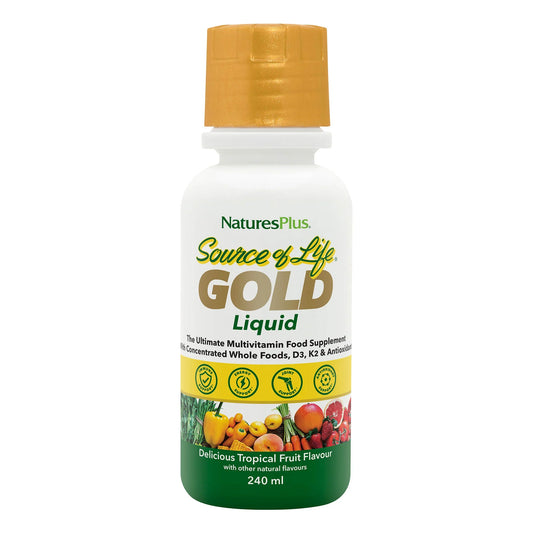 Nature's Plus Source of life Gold Multivitamin Liquid 236.56 ML