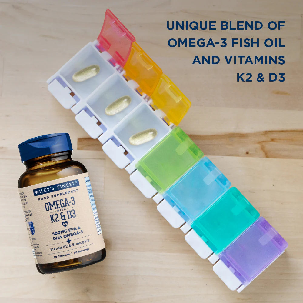 Wileys omega 3+K2+D3