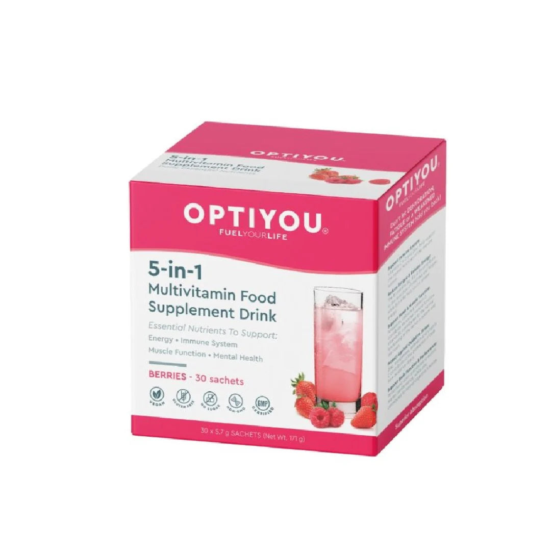 OPTIYOU 5 in 1 Multivitamin Berry 30ct