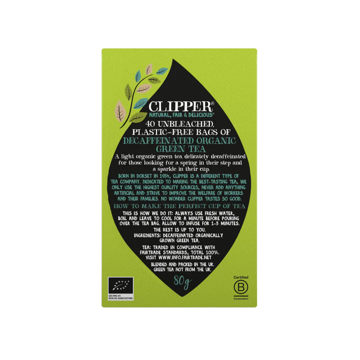 Clipper Decaf Green Tea (40teabags)