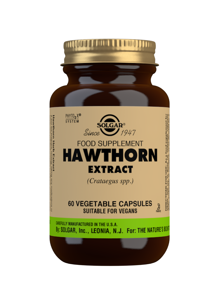 Solgar Hawthorne Herb Extract (S.F.P.) V 60