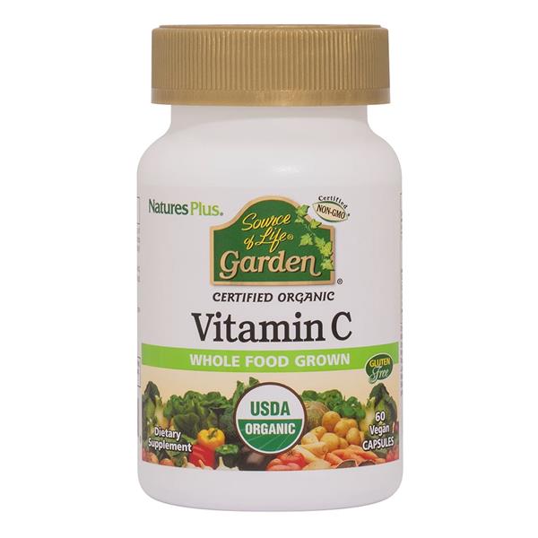 Nature's Plus Source of Life® Garden Vitamin C 500 mg Capsules