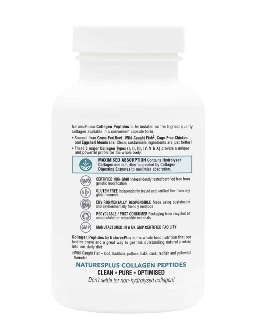 Nature's Plus Collagen Peptides 120 Capsules