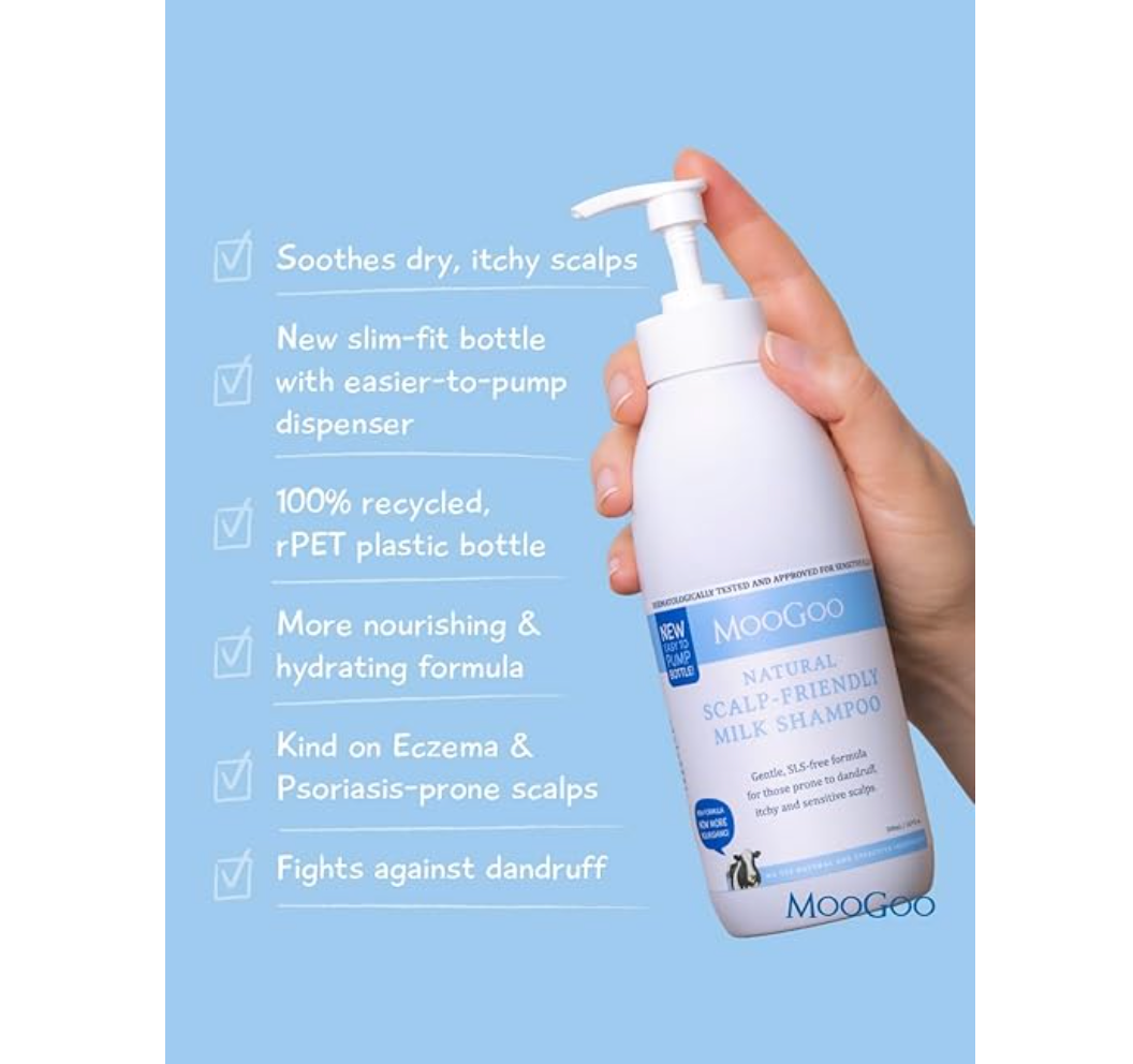 MooGoo Natural Milk Shampoo 500ml