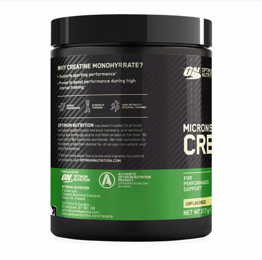 Optimum Nutrition Creatine Unflavoured 317g