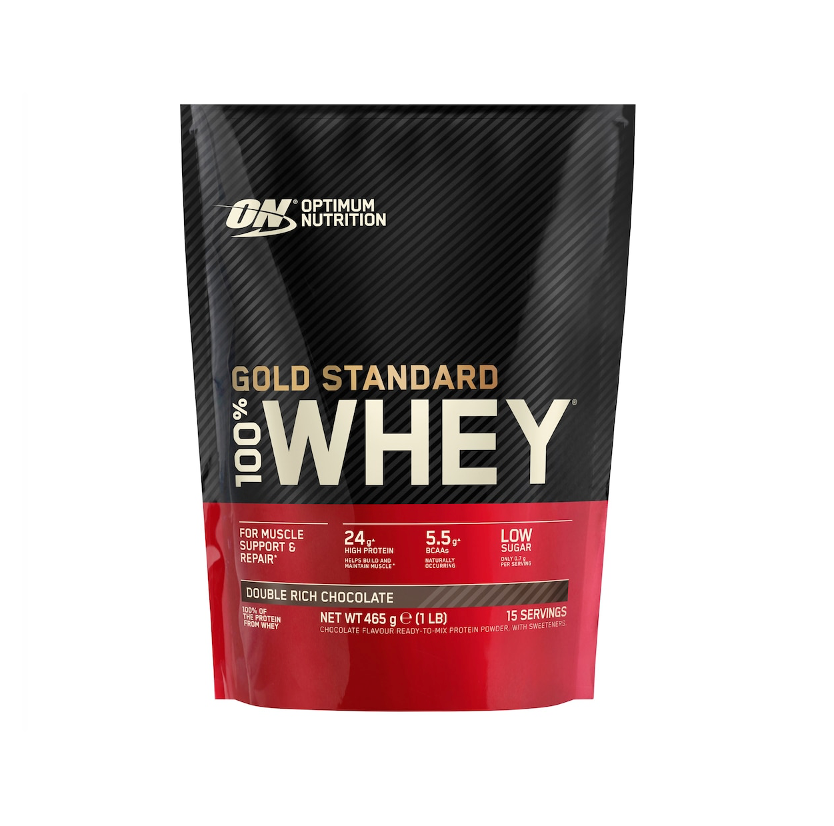 Optimum Nutrition 100% Whey Gold Standard Double Rich Chocolate 465G