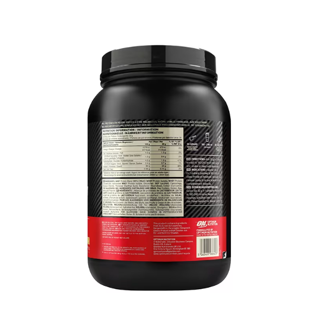 Optimum Nutrition 100% Whey Gold Standard French Vanilla 900G