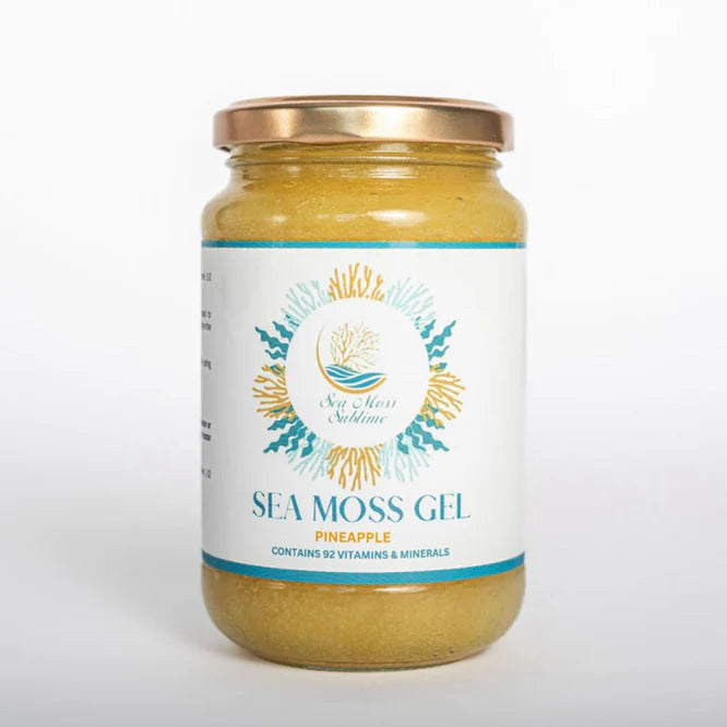 Sea Moss Gel - Pineapple 314gm