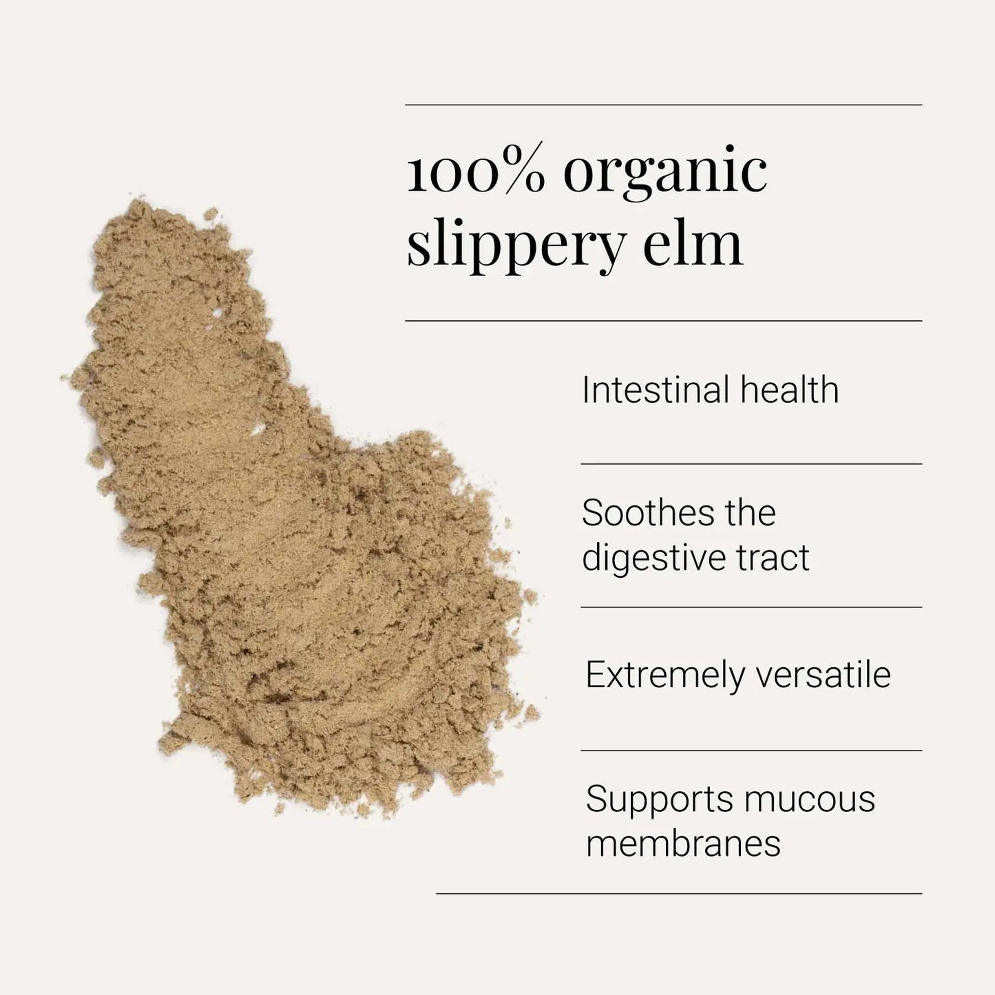 KIKI. Slippery Elm Powder (Org) 45g
