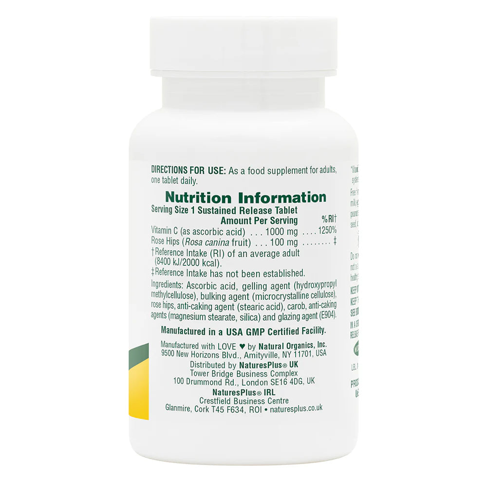 Vitamin C 1000 MG 60 Tablets