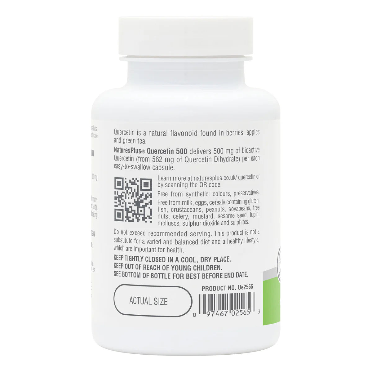 Quercetin 500mg 60 Capsules