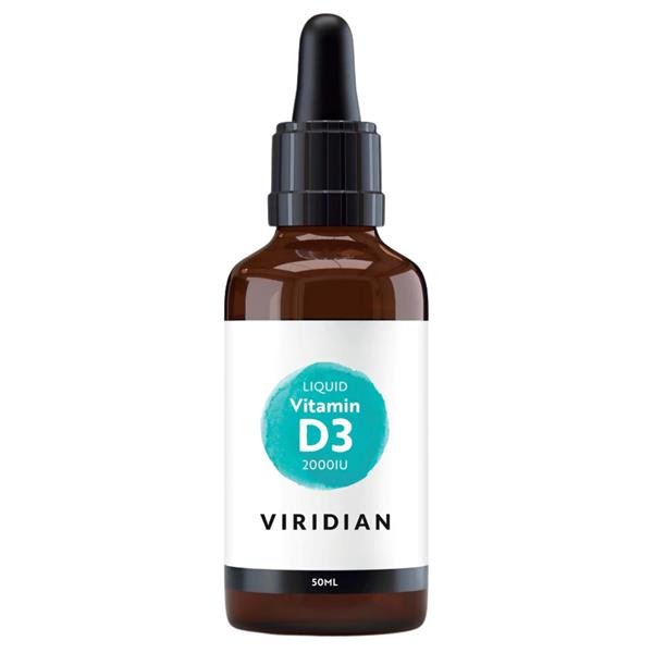 Viridian Vitamin D3 2000IU 50ml