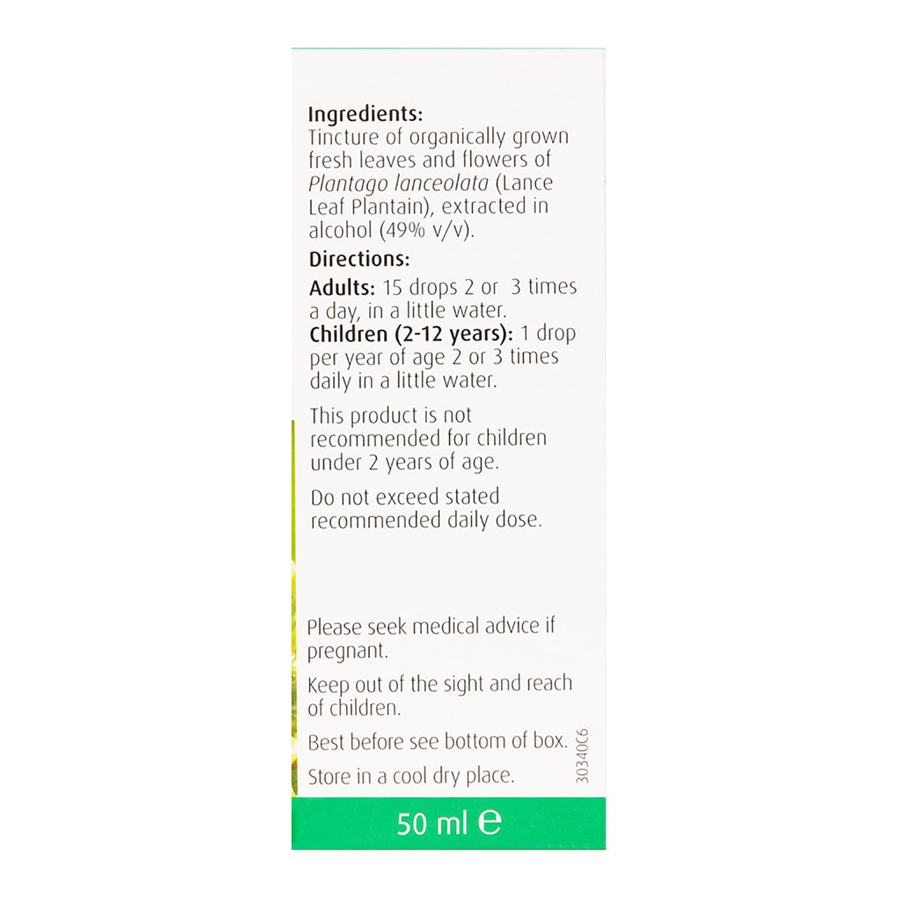 A.Vogel Plantago 50ml