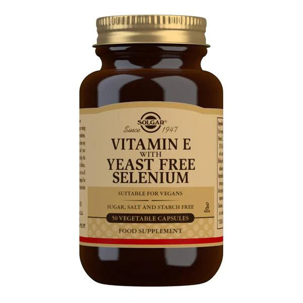 Solgar Vitamin E YF Selenium 50caps