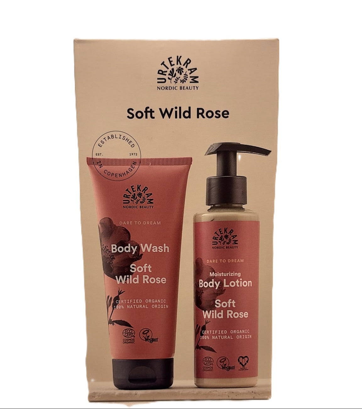 Urtekram Soft Wild Rose Body Duo Gift Set