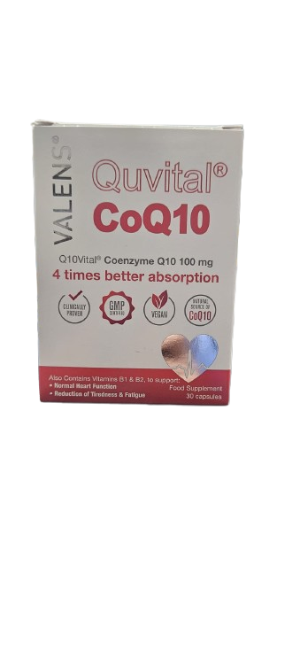 Valens Quvital Coq10 - 100mg (30 Capsules)