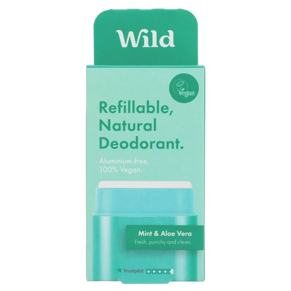 Wild Refillable Deodorant Mint & Aloe Vera