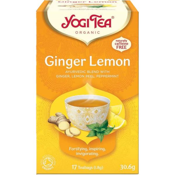 YogiTea Ginger Lemon (17teabags)