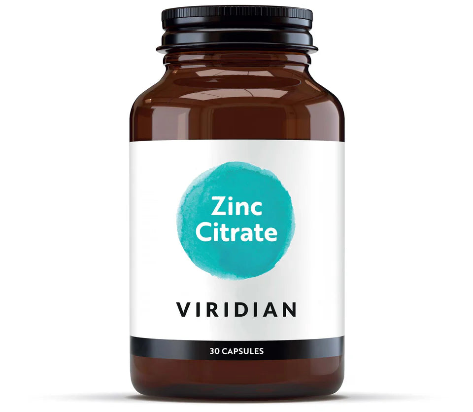 Viridian Zinc Citrate 30Caps