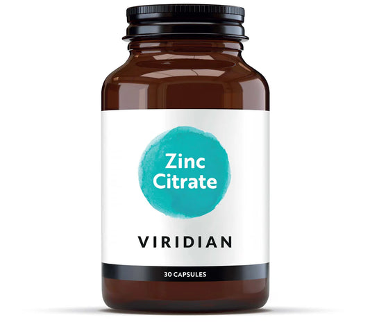 Viridian Zinc Citrate 30Caps