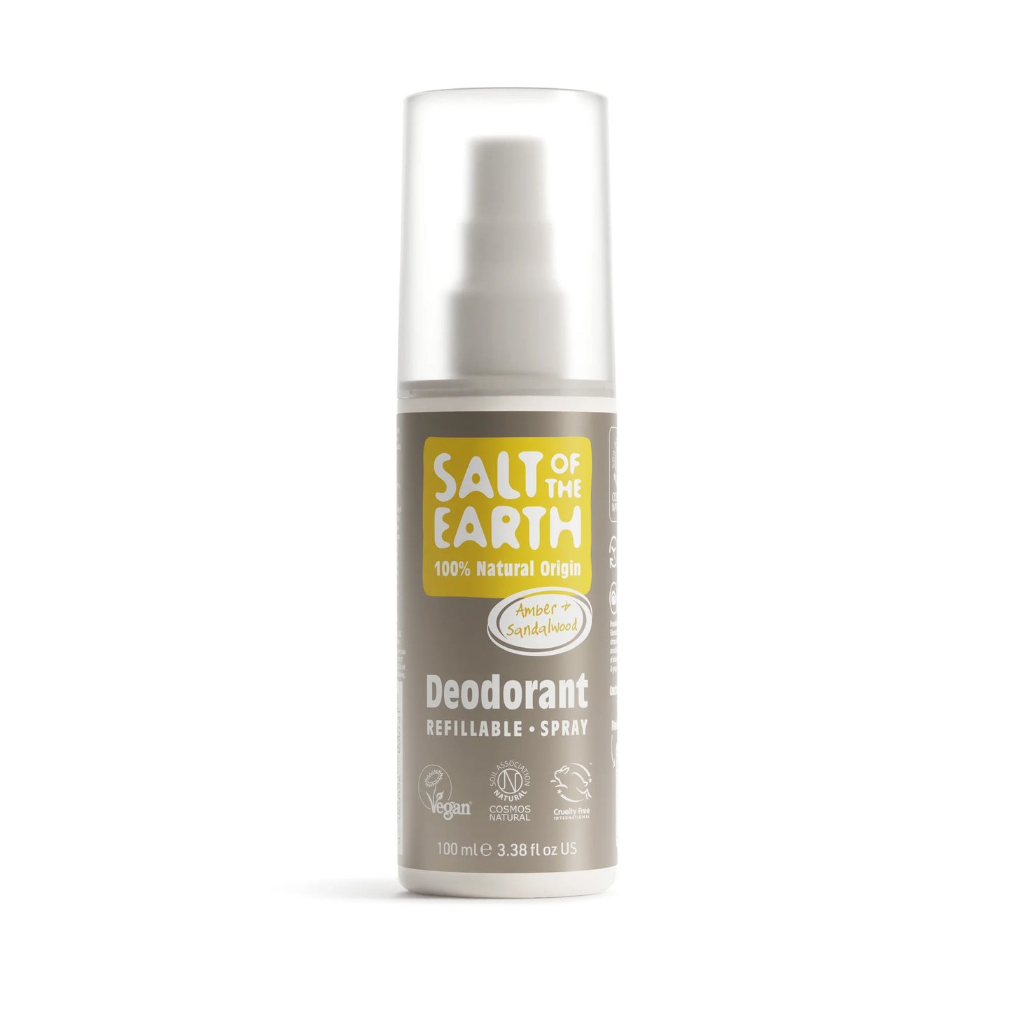 Salt Of The Earth Sandal Amber Deo Spray