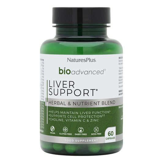 Nature's Plus BioAdvanced Liver Support 60 Capsules