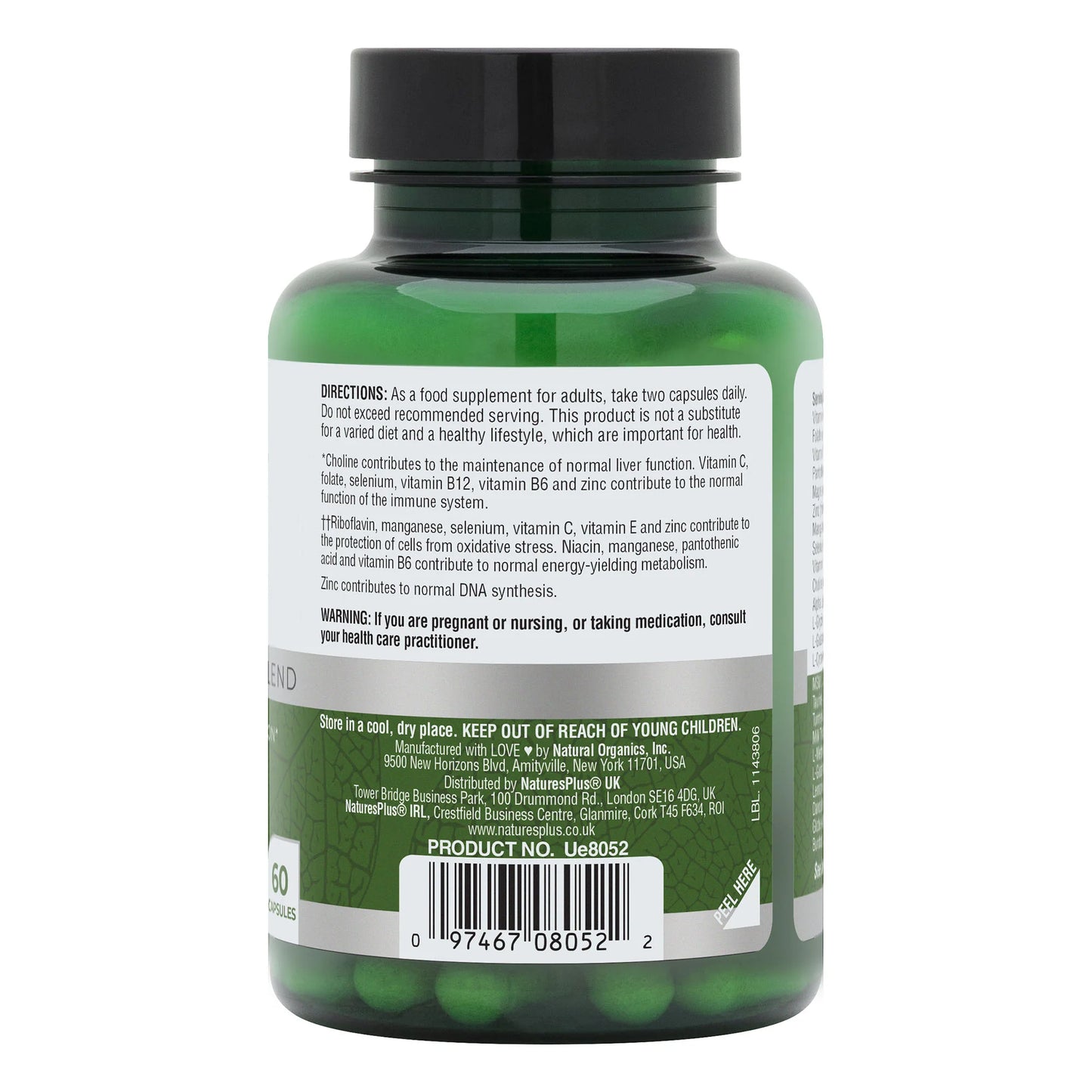 Nature's Plus BioAdvanced Liver Support 60 Capsules