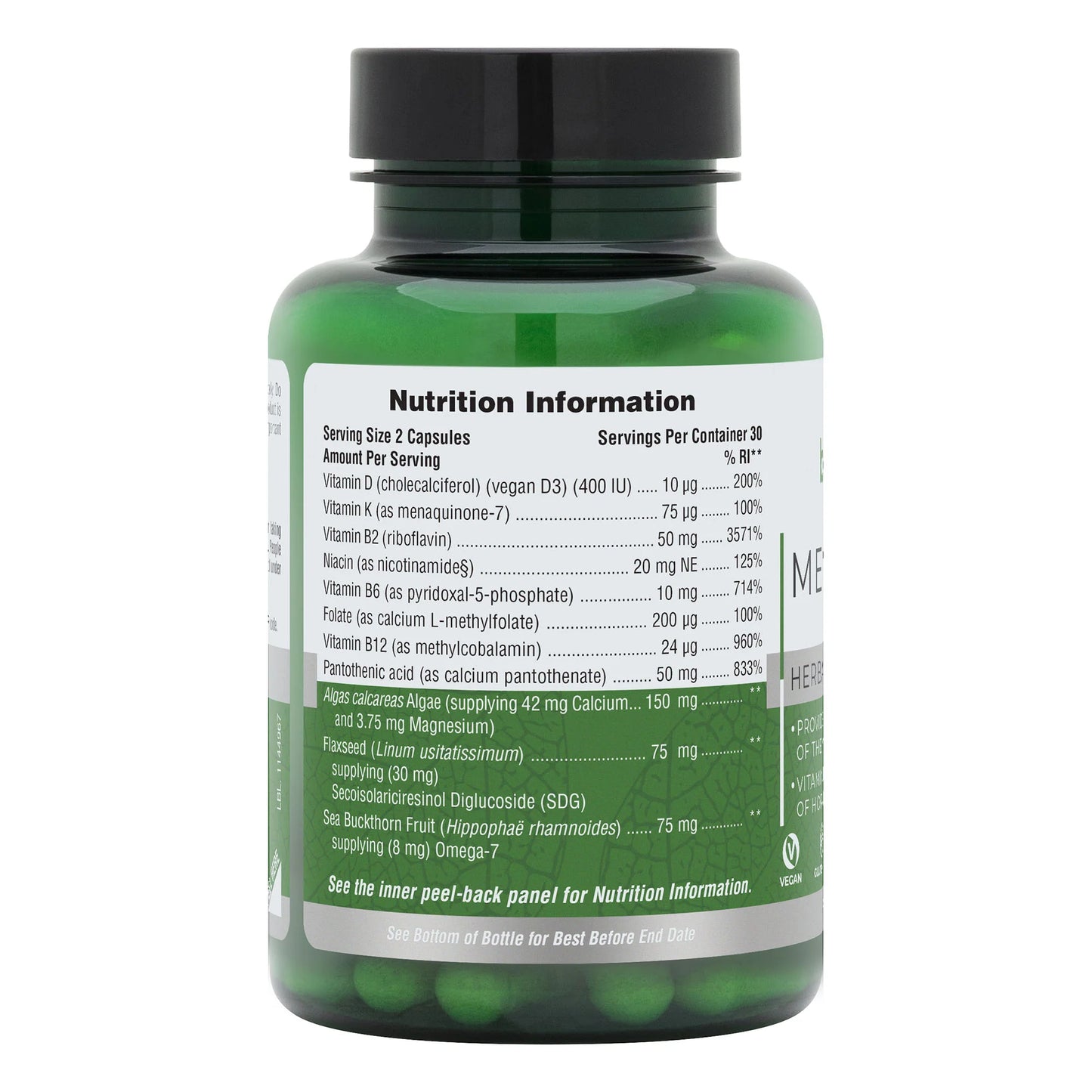 Nature's Plus BioAdvanced Menopause 60 Capsules